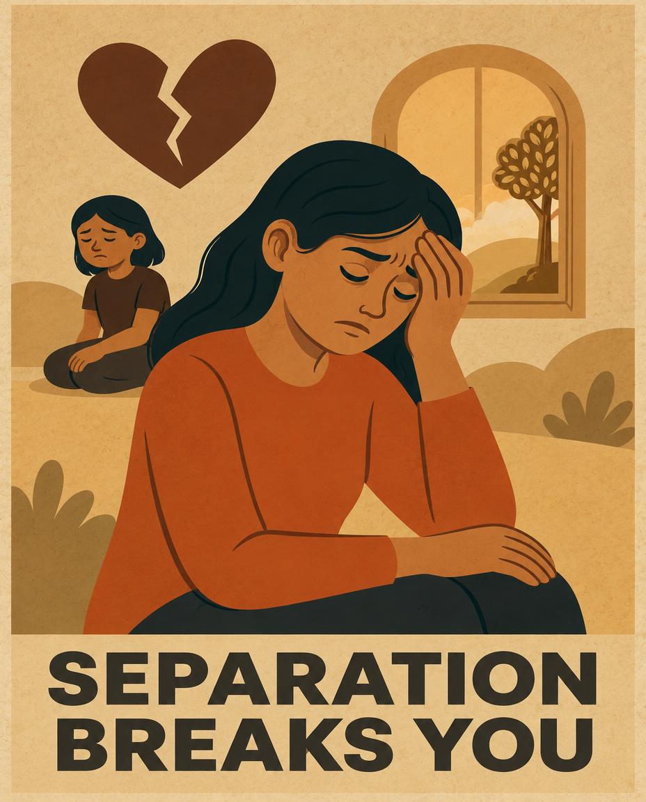 Separation breaks you
